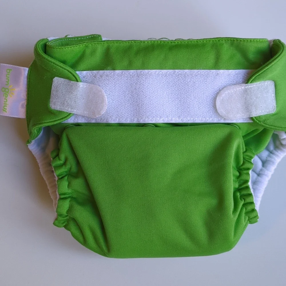 BumGenius Cloth Diaper w/ Insert, Baby, Adjustable Size Snaps, Cotton Reusable